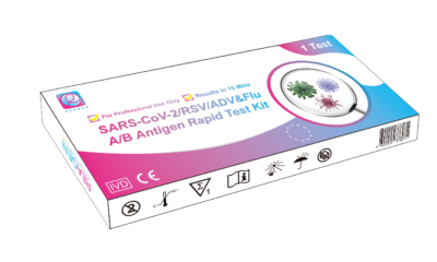SARS-CoV-2 RSV ADV Flu A B Antigen Rapid Test Kit