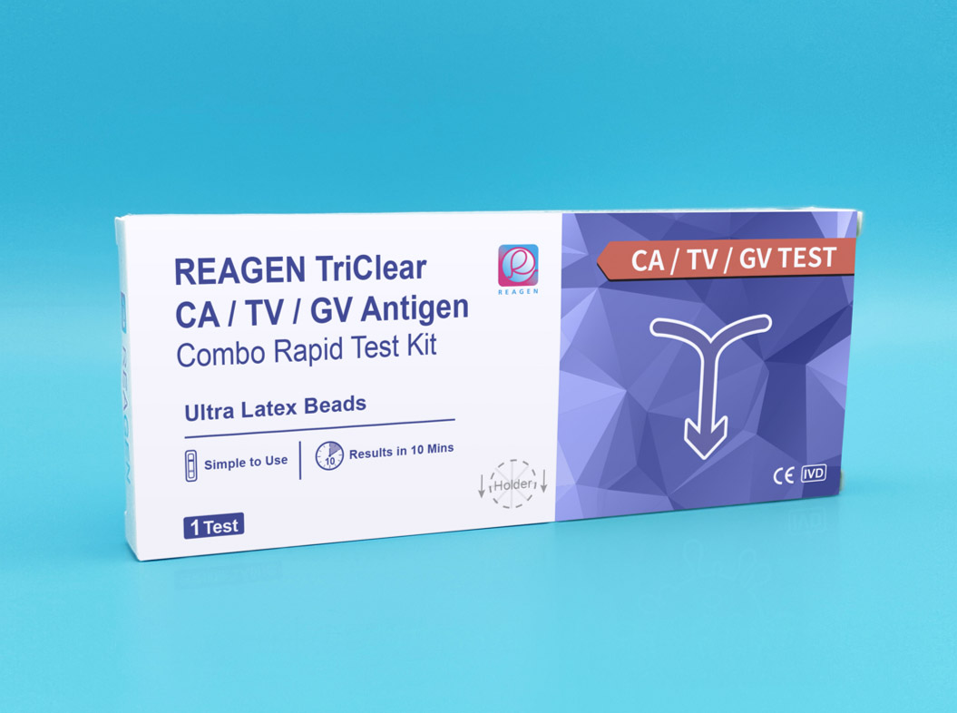 TriClear CA TV GV Antigen Combo Rapid Test Kit - REAGEN QuadSure Covid ...